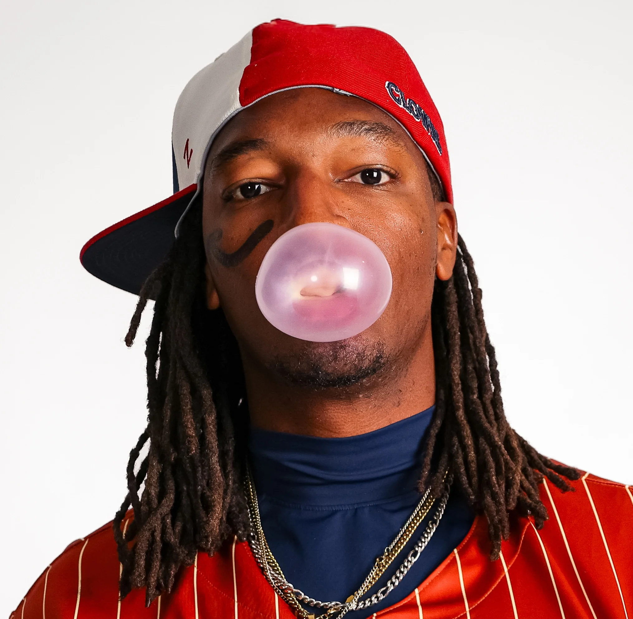 Correlle Prime Indianapolis Clowns roster photo