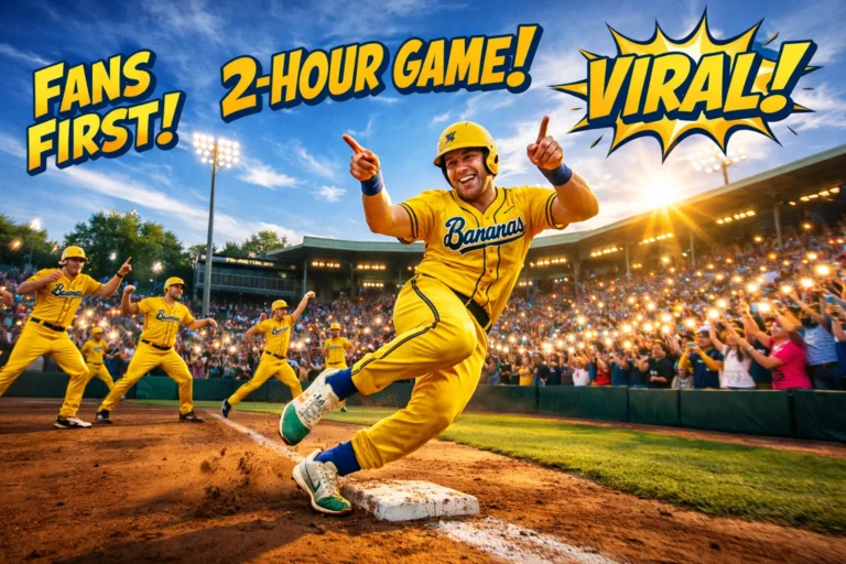 bnana ball players dancing