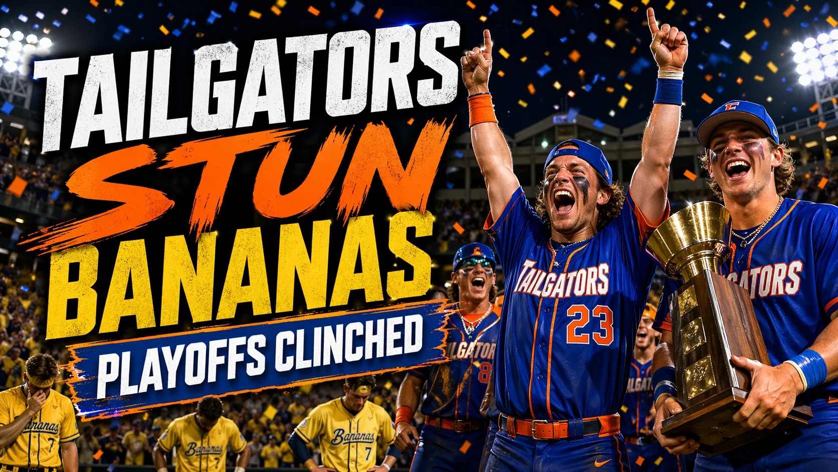 texas tailgators won banana ball open